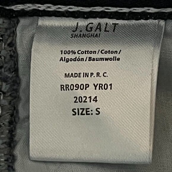 John Galt Brandy Melville Double Knee Straight Leg High Waisted Denim Jeans S - Picture 6 of 7